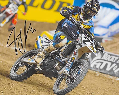 Jason Anderson motocross, supercross signed autographed 8x10 photo,proof COA