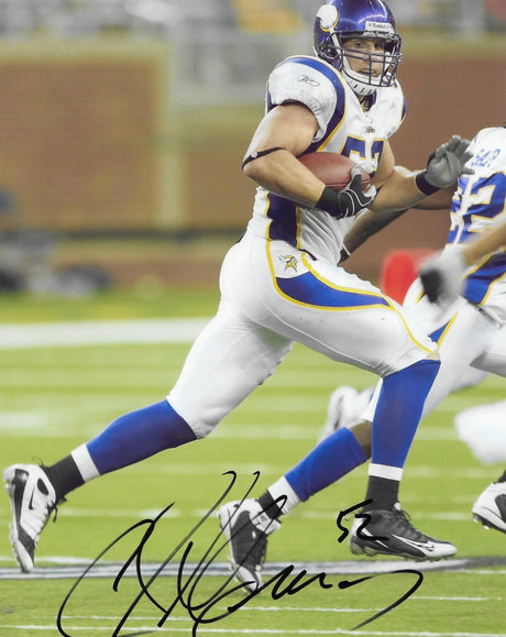 Chad Greenway Signed 8x10 Photo COA Proof Minnesota Vikings Football Autographed
