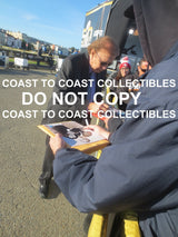 Tom Flores, Oakland Raiders, Signed, Autographed, Football 8X10 Photo, a COA with the Proof Photo of Tom Signing Will Be Included