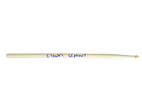 Clown Shawn Crahan Signed Drumstick COA Proof Slipknot Drummer Autographed.