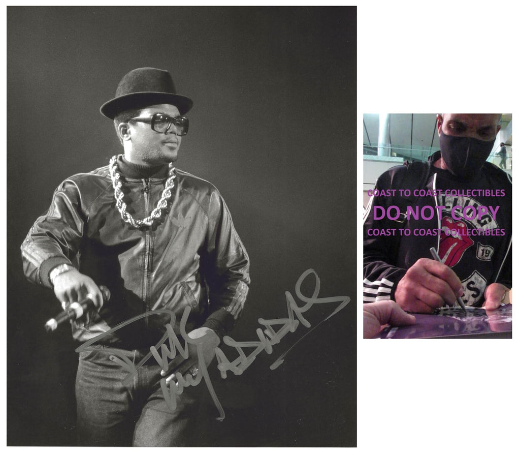 Darryl McDaniels Run DMC Rapper signed 8x10 photo COA proof autographed, STAR