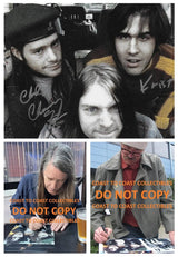 Krist Novoselic Chad Channing Nirvana 8x10 Photo COA Proof Autographed STAR