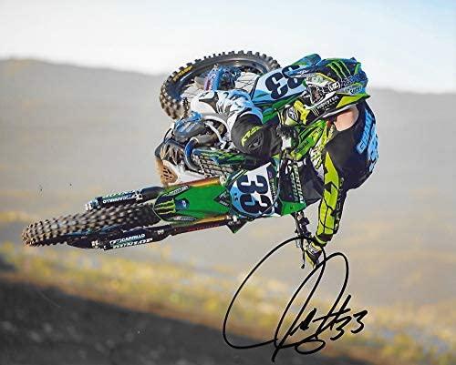 Josh Grant motocross supercross signed autographed 8x10 photo COA proof.
