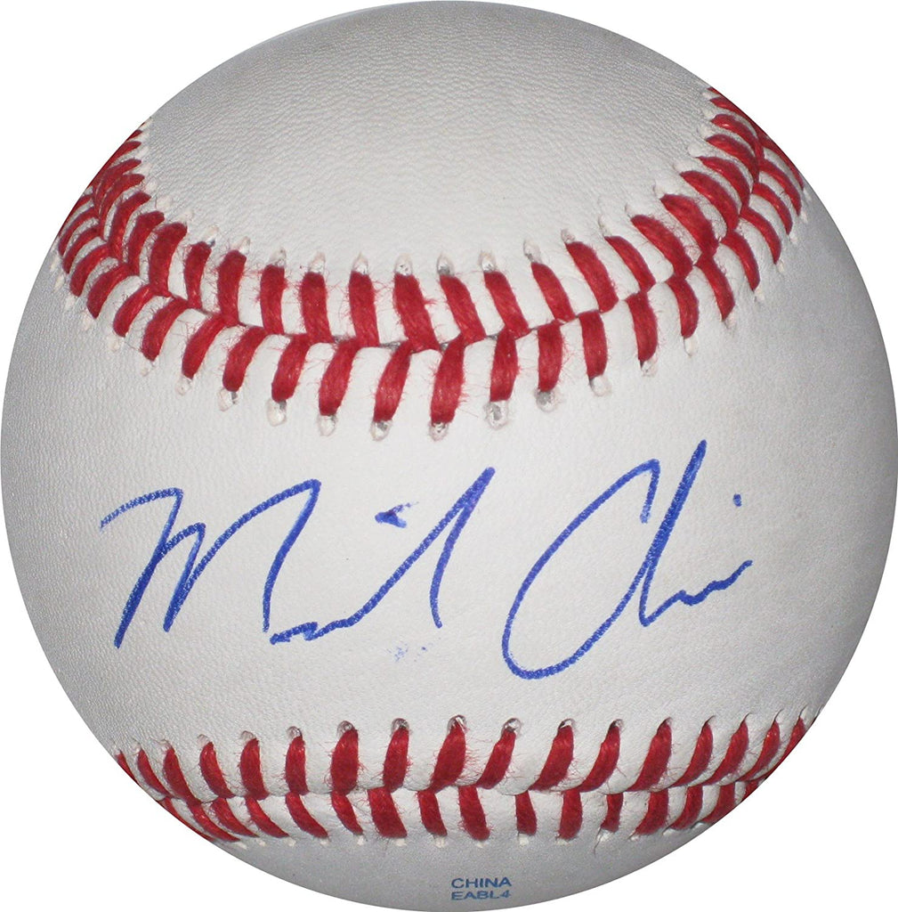 Michael Choice Nexen Heroes A's Rangers signed autographed baseball COA proof