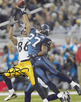 Jordan Babineaux signed Seattle Seahawks football 8x10 photo COA proof autographed