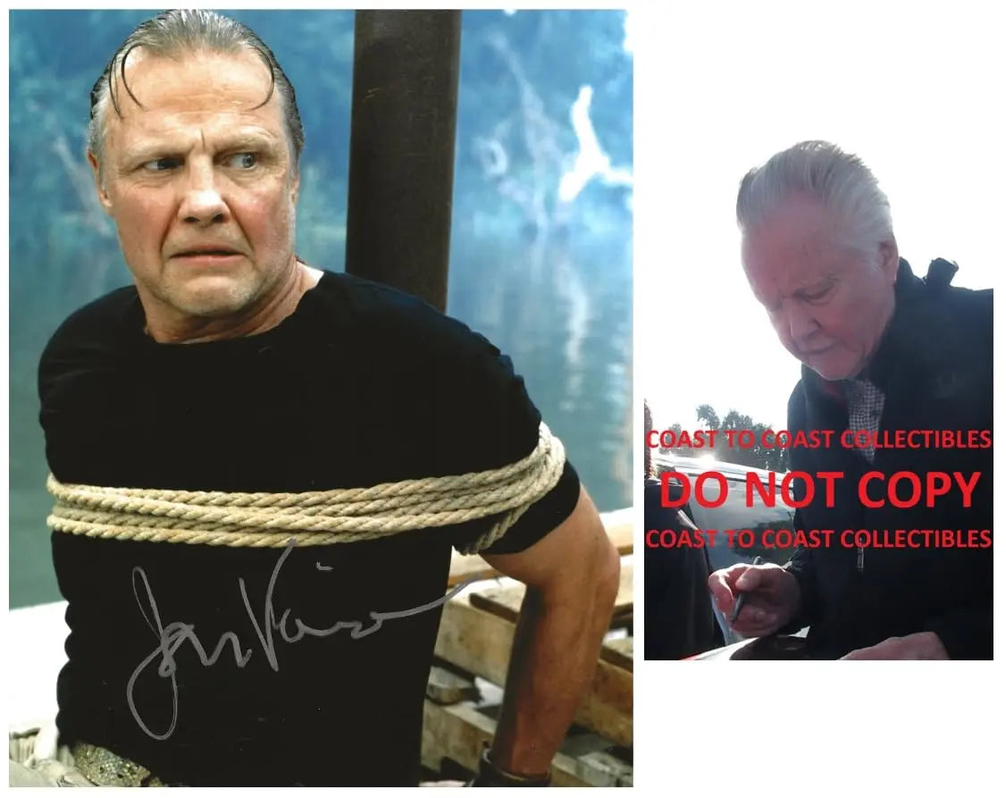 Jon Voight Signed Anaconda 8x10 Photo Proof COA Autographed STAR