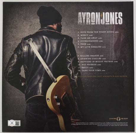 Ayron Jones signed Child of the State album vinyl record exact proof Beckett COA STAR