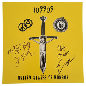 Ho99o9 Yeti Bone/Eaddy & The OGM signed 12x12 photo COA Proof HORROR autographed STAR