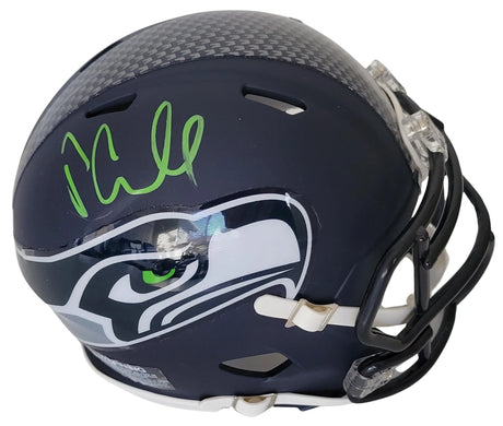 Pete Carroll signed Seattle Seahawks mini football helmet proof COA. autographed