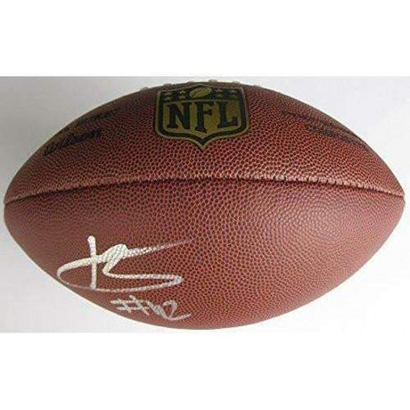 Karl Joseph, Oakland Raiders, West Virginia, Signed, Autographed, NFL Duke Football, a COA with the Proof Photo of Karl Signing Will Be Included