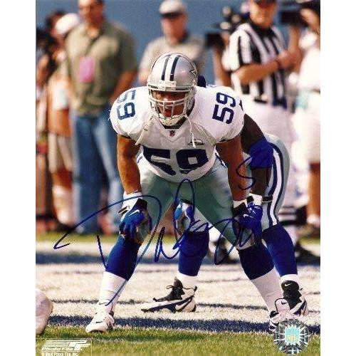 Dat Nguyen, Dallas Cowboys, Texas A&M, Signed, Autographed, 8x10 Photo, Coa, Rare Hard Photo to Find