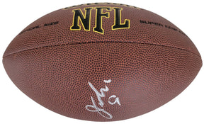 Jim McMahon Bears Philadelphia Eagles signed football proof Beckett COA autographed