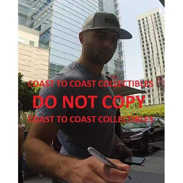 Mark Giordano, Calgary Flames, Signed, Autographed, NHL, Hockey, 8X10 Photo, a COA with the Proof Photo of Mark Signing Will Be Included