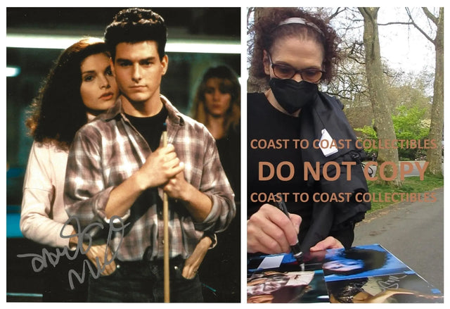 Mary Elizabeth Mastrantonio signed Color of Money 8x10 photo COA proof autographed Star