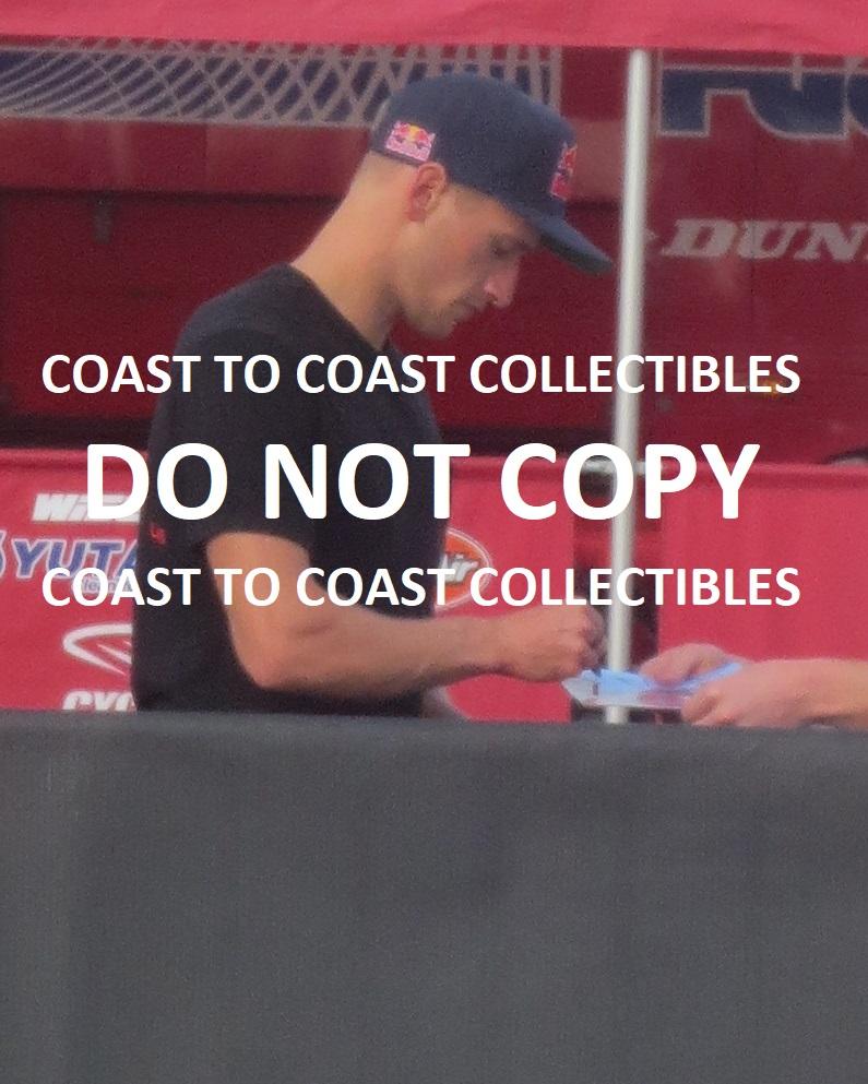 Ken Roczen, Supercross, Motocross, Freestyle Motocross, Signed, Autographed, 8X10 Photo, a COA with the Proof Photo of Ken Signing Will Be Included]..