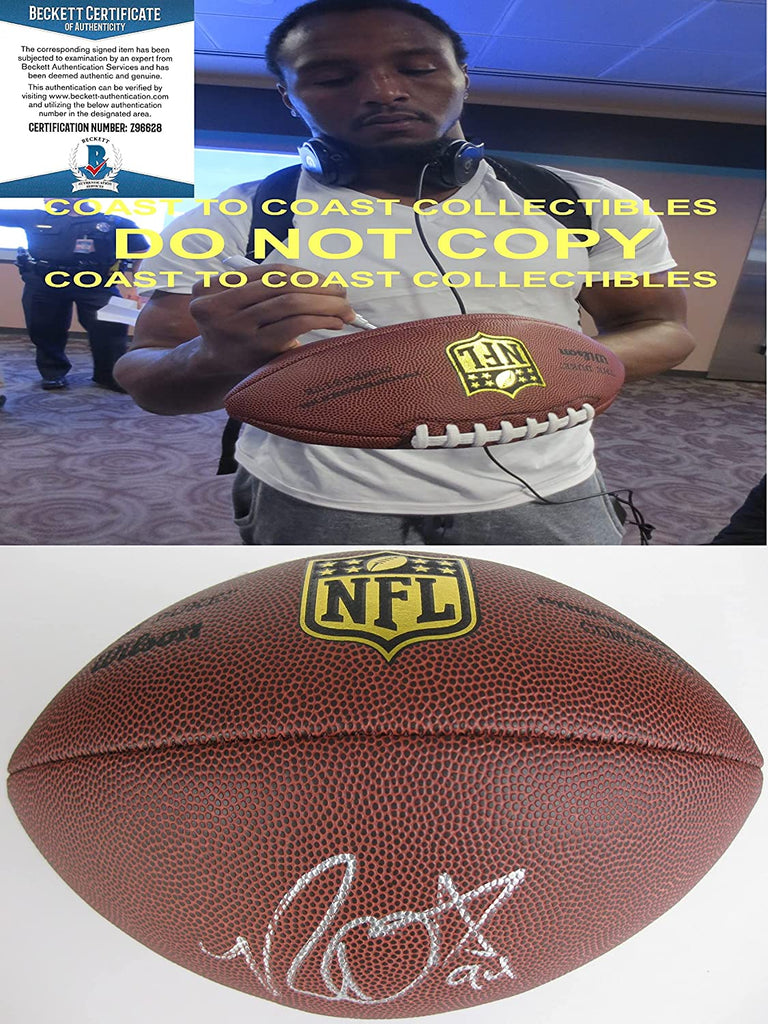 Robert Quinn Chicago Bears Rams signed autographed NFL Duke Football proof Beckett COA