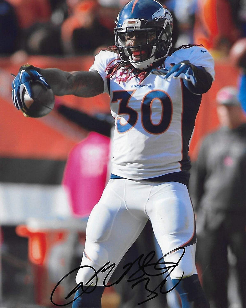 David Bruton Denver Broncos signed, autographed 8x10 photo, COA with proof