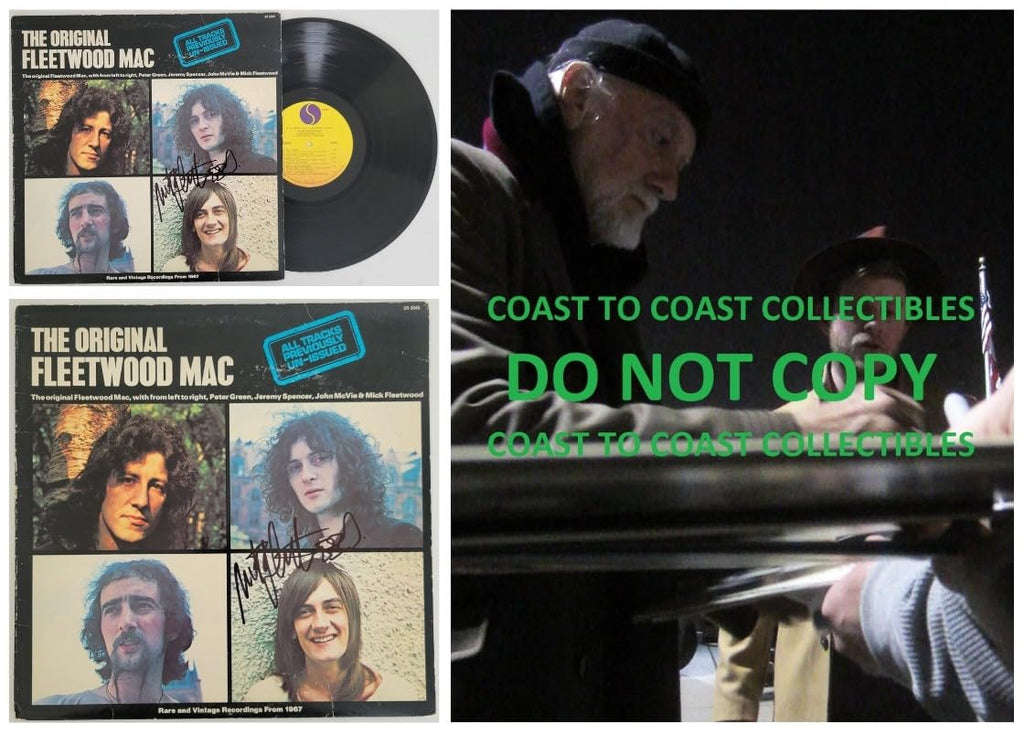 Mick Fleetwood signed Fleetwood Mac Mystery to Me album proof vinyl proof STAR autographed