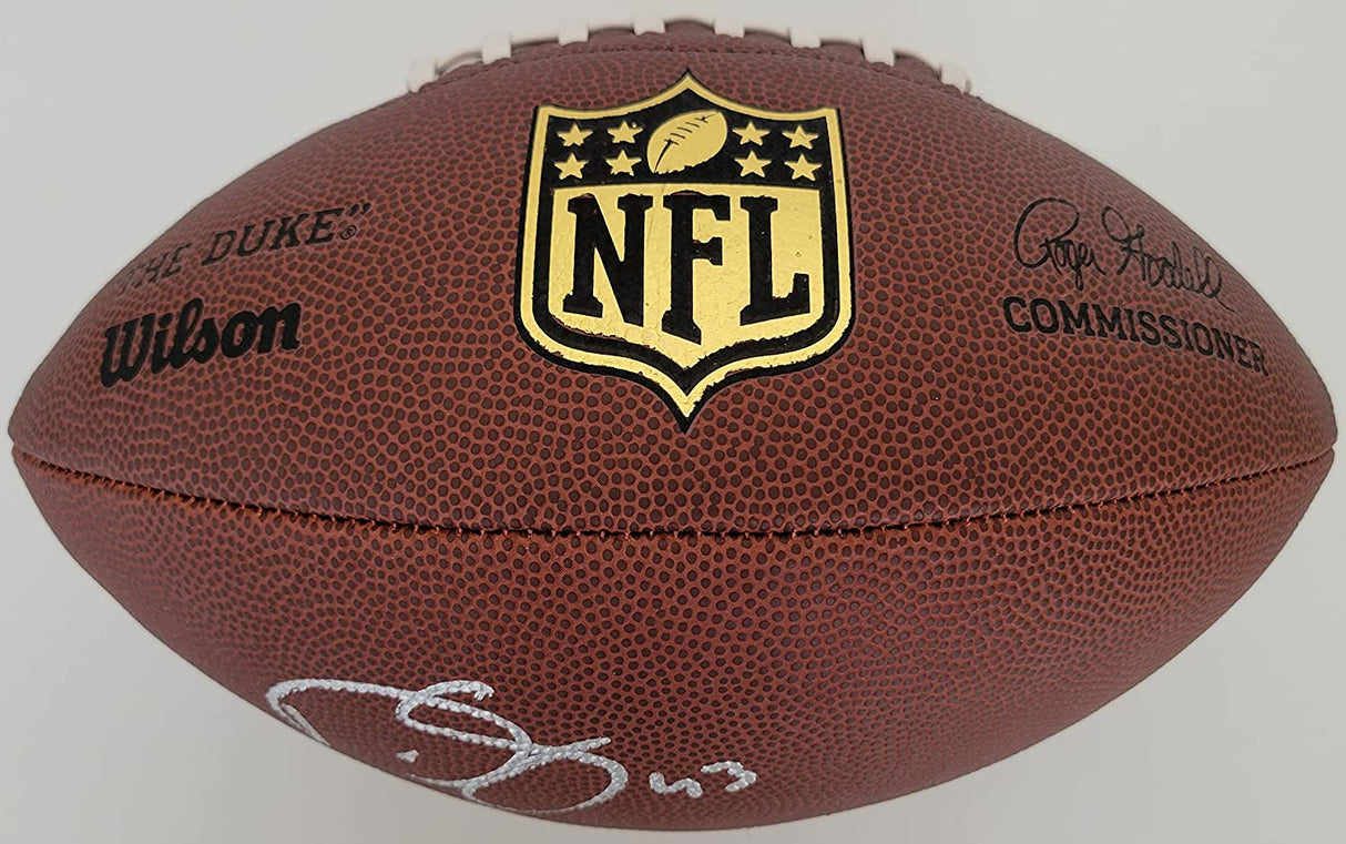 Darren Sproles Philadelphia Eagles Saints signed Duke football COA proof autographed