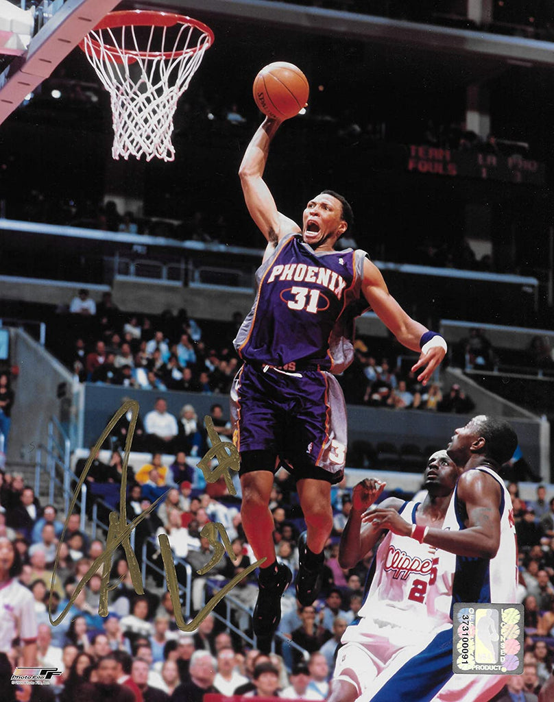 Shawn Marion Phoenix Suns signed basketball 8x10 photo COA
