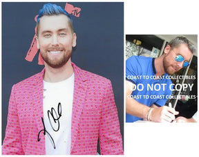 Lance Bass signer NSYNC signed 8x10 photo proof COA Autographed star