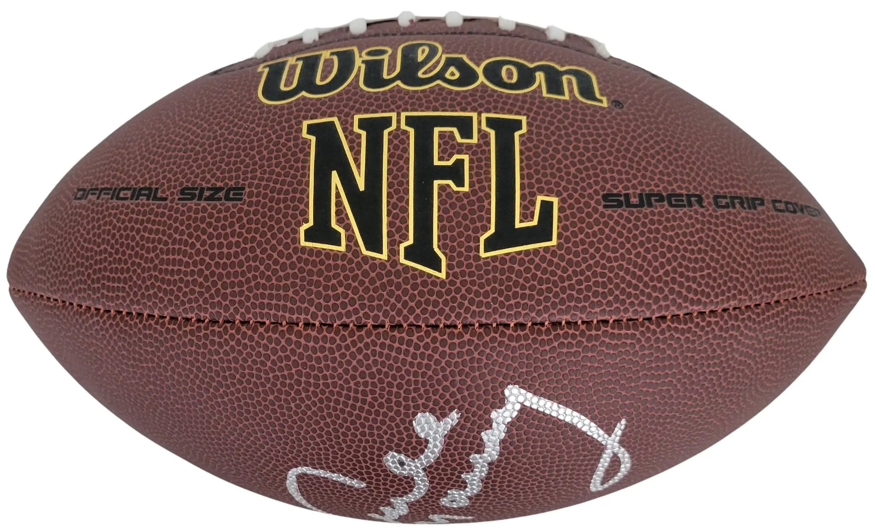 Archie Manning New Orleans Saints signed NFL football proof COA autographed