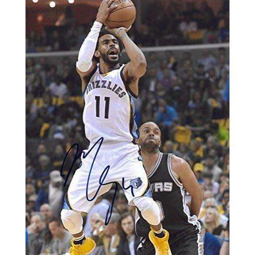 Mike Conley, Memphis Grizzlies, Signed, Autographed, Basketball, 8X10 Photo, a Coa with the Proof Photo of Mike Signing Will Be Included...