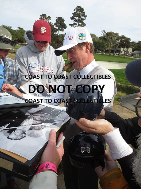 Wayne Gretzky Edmonton Oilers signed, autographed 8x10 Photo, proof COA