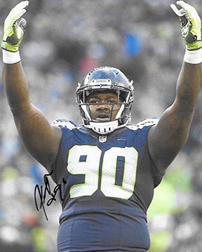 Jarran Reed, Seattle Seahawks, Signed, Autographed, 8X10, Photo, a COA with the Proof Photo of Jarran Signing Will Be Included