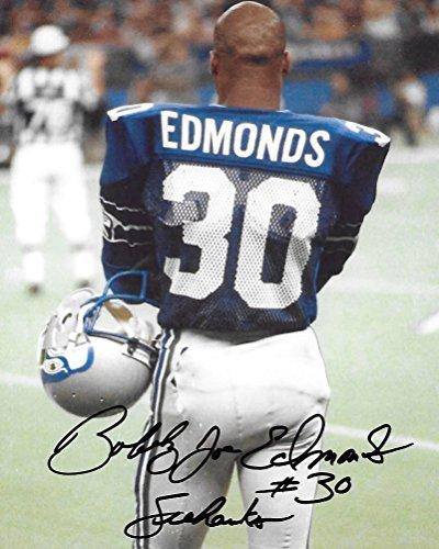 Bobby Joe Edmonds, Seattle Seahawks, signed, autographed, football 8x10 photo - COA with proof