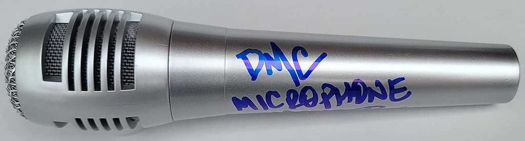 Darry McDaniels Run-DMC It's Tricky signed Microphone COA proof autographed Mic. STAR