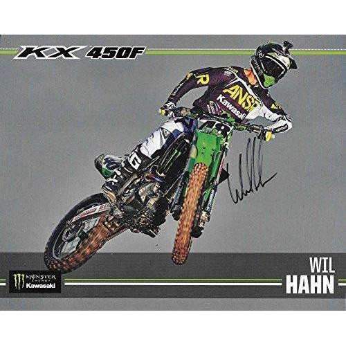 Wil Hahn, Supercross, Motocross, Signed, Autographed, 8X10 Photo, a COA Will Be Included