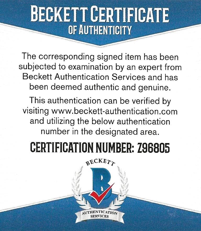 Dan Majerle Phoenix Suns Miami Heat Signed Basketball Proof Beckett COA Autographed