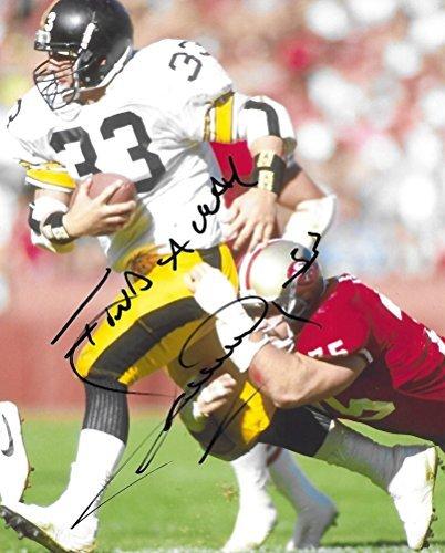 Merril Hoge Pittsburgh Steelers, Signed, Autographed, 8X10 Photo, a COA with the Proof Photo of Merril Signing Will Be Included..