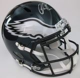 Chris Long signed autographed Philadelphia Eagles full size helmet proof Beckett COA