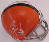 Jim Haslam Cleveland Browns signed autographed Mini Helmet,exact proof COA