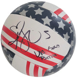Kerri Walsh Jennings Signed USA Beach Volleyball Proof Autographed Olympic Gold