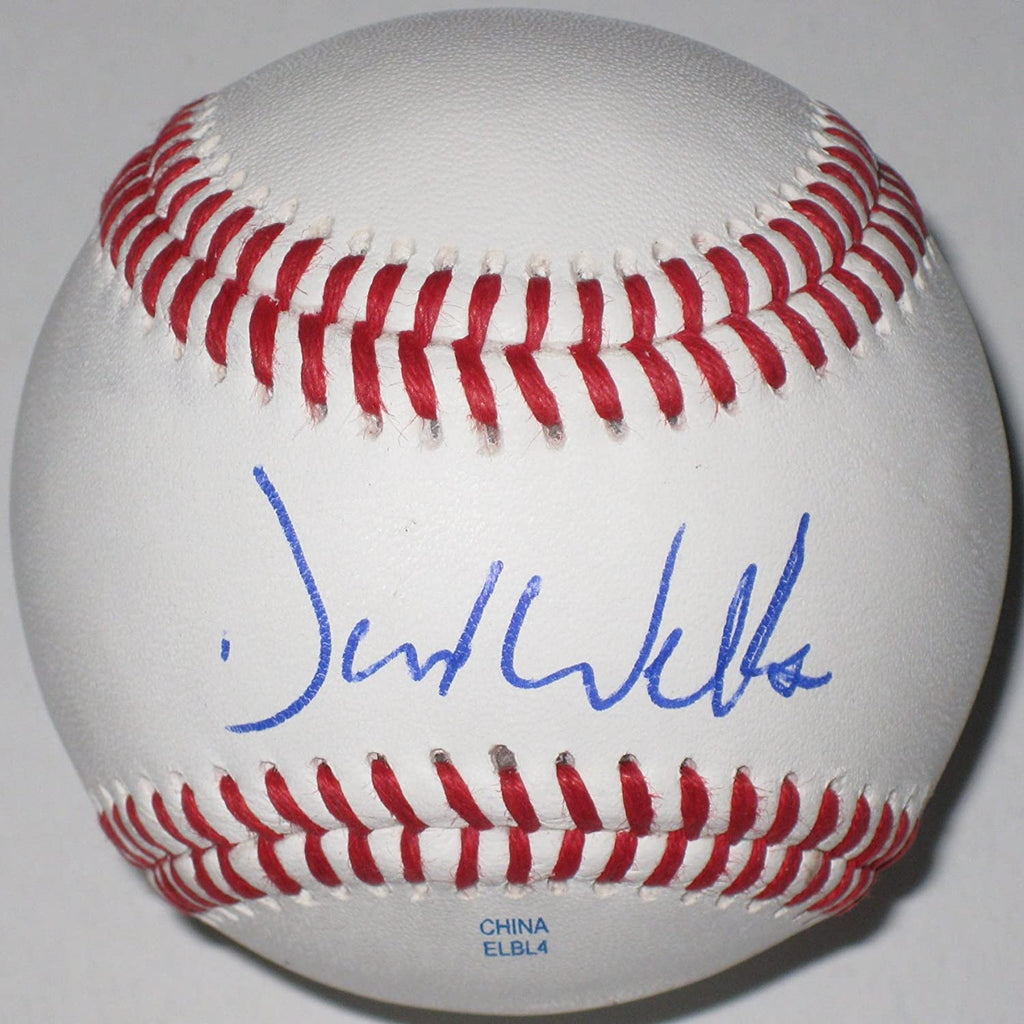 David Wells Yankees Blue Jays Red Sox signed autographed baseball proof Beckett COA