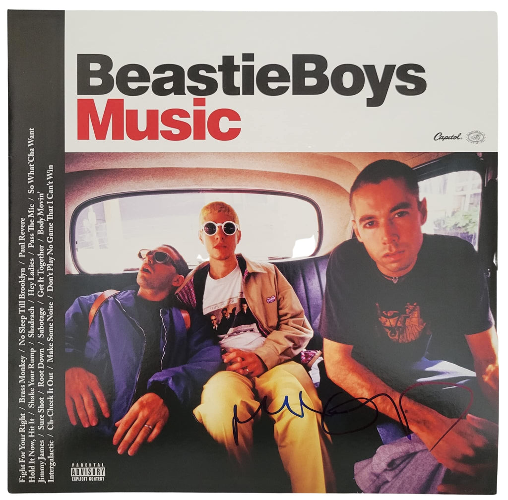 Mike Diamond signed Beastie Boys Music album vinyl Proof COA autographed STAR