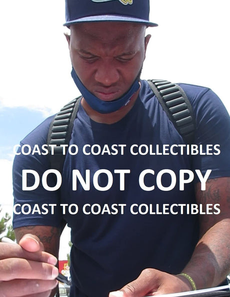 Mo Speights signed autographed Golden State Warriors 8x10 photo proof Beckett COA.