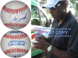 Joe Carter Toronto Blue Jays Indians signed autographed baseball COA exact proof