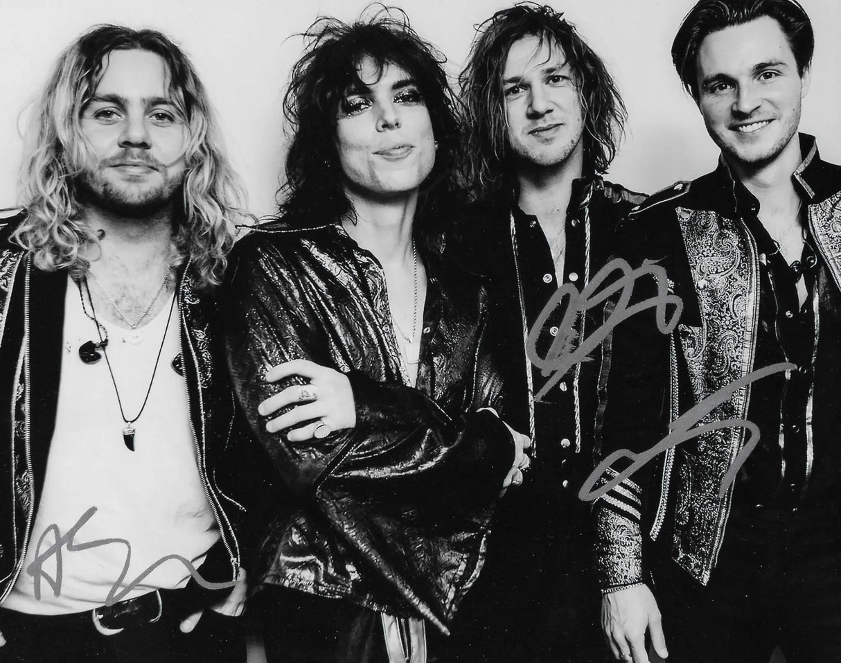 The Struts Band Signed 8x10 Photo Proof COA Autographed Davies,Slack,Elliott star
