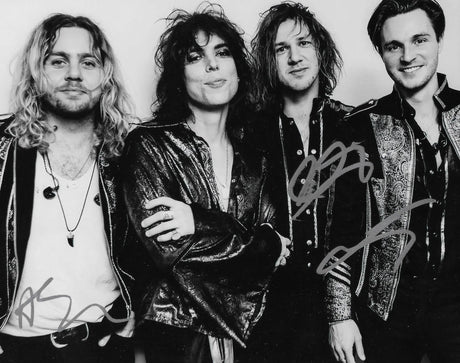 The Struts Band Signed 8x10 Photo Proof COA Autographed Davies,Slack,Elliott star