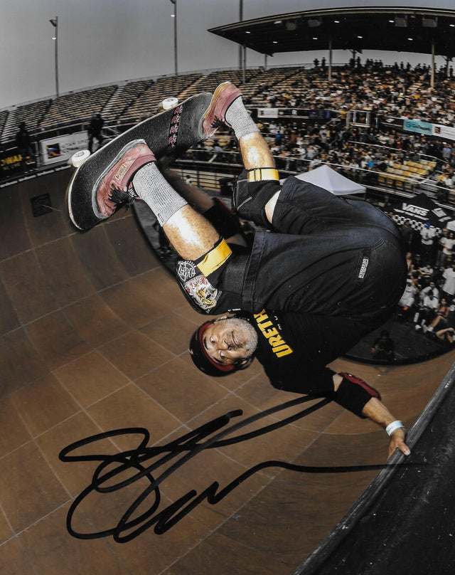 Steve Caballero legendary skateboarder signed 8x10 Photo proof COA autographed.