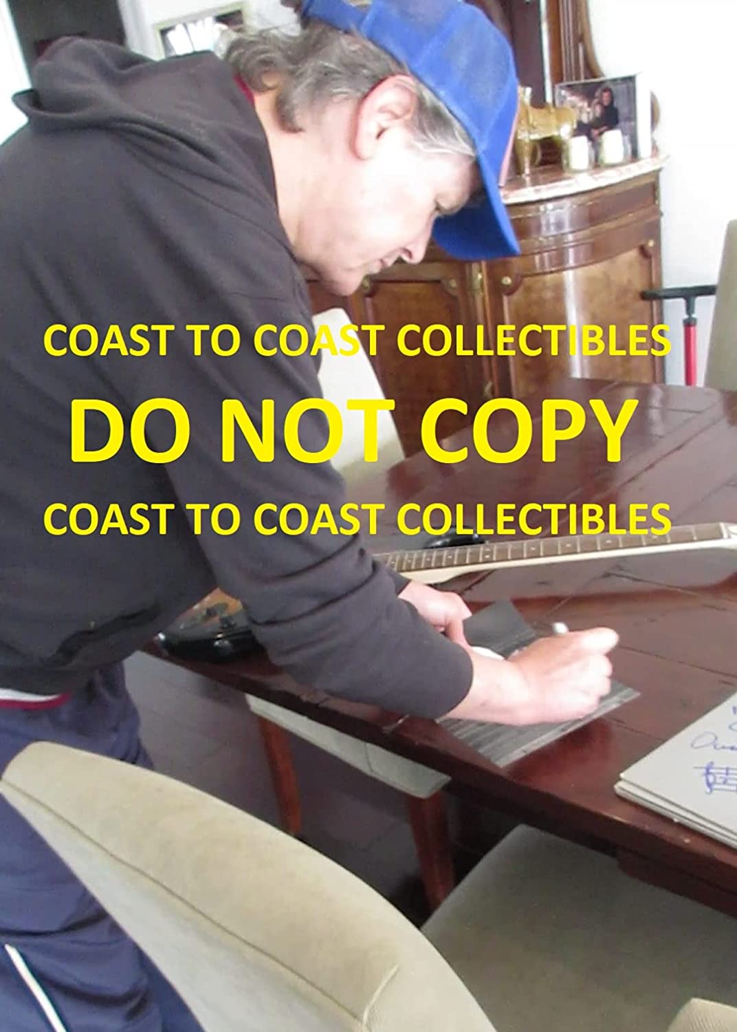 Trevor Rabin Yes singer signed autographed 8x10 photo Proof Beckett COA star