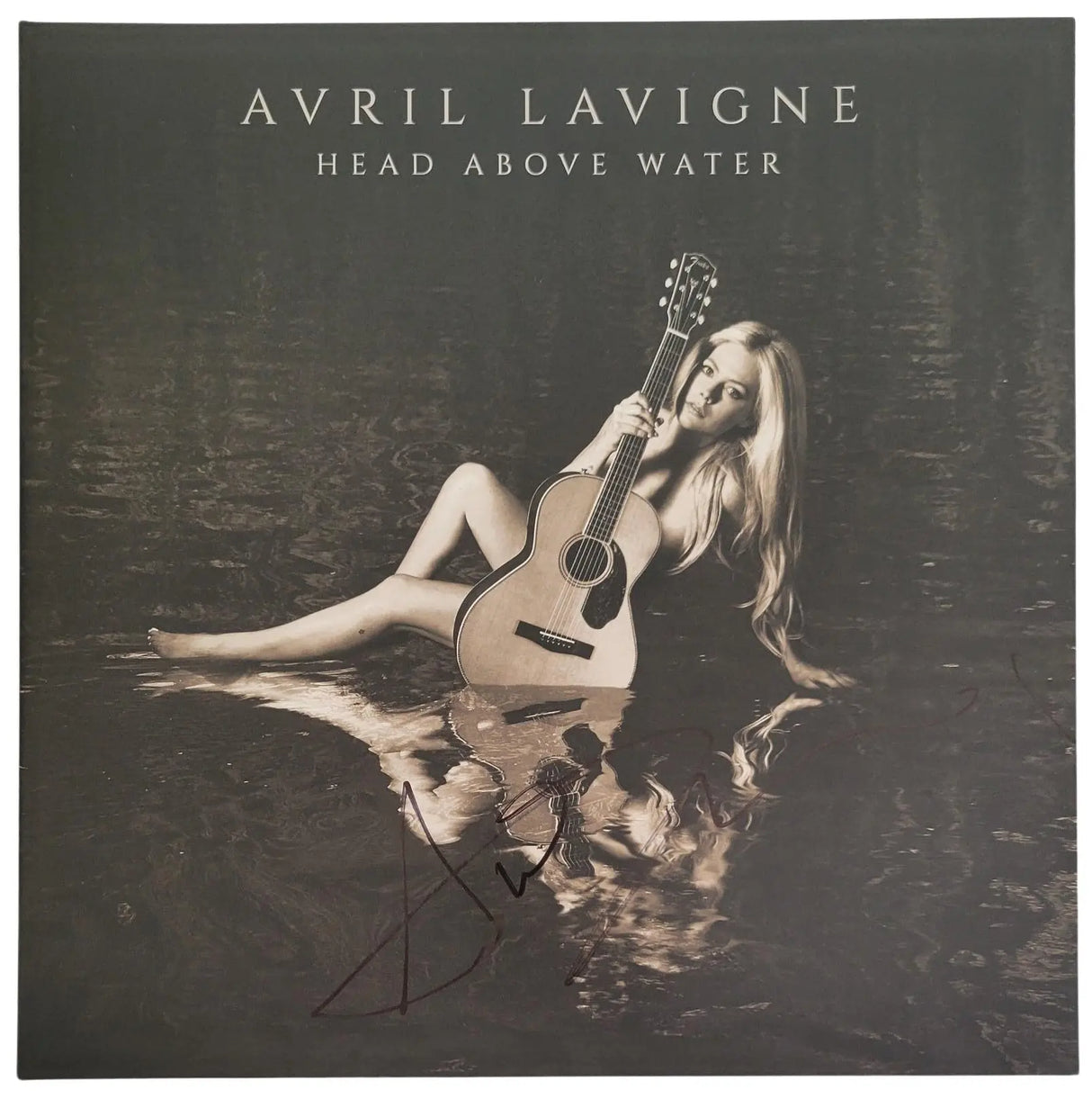 Avril Lavigne Signed Head Above Water Album Vinyl Record COA Proof Autographed Star