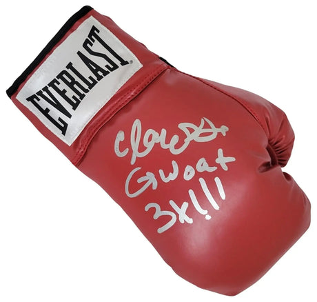 Claressa Shields Signed Boxing Glove COA Proof Autographed Boxing Champion