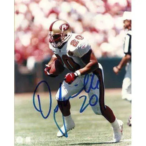 DEREK LOVILLE,SAN FRANCISCO 49ERS,NINERS,OREGON DUCKS,SIGNED,AUTOGRAPHED,8X10 PHOTO,COA, RARE HARD PHOTO TO FIND