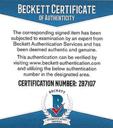 John Salley signed Detroit Pistons basketball 8x10 photo proof Beckett COA