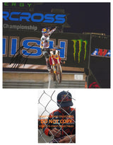 Cooper Webb Signed 8x10 Photo COA Proof Autographed Supercross Motocross,